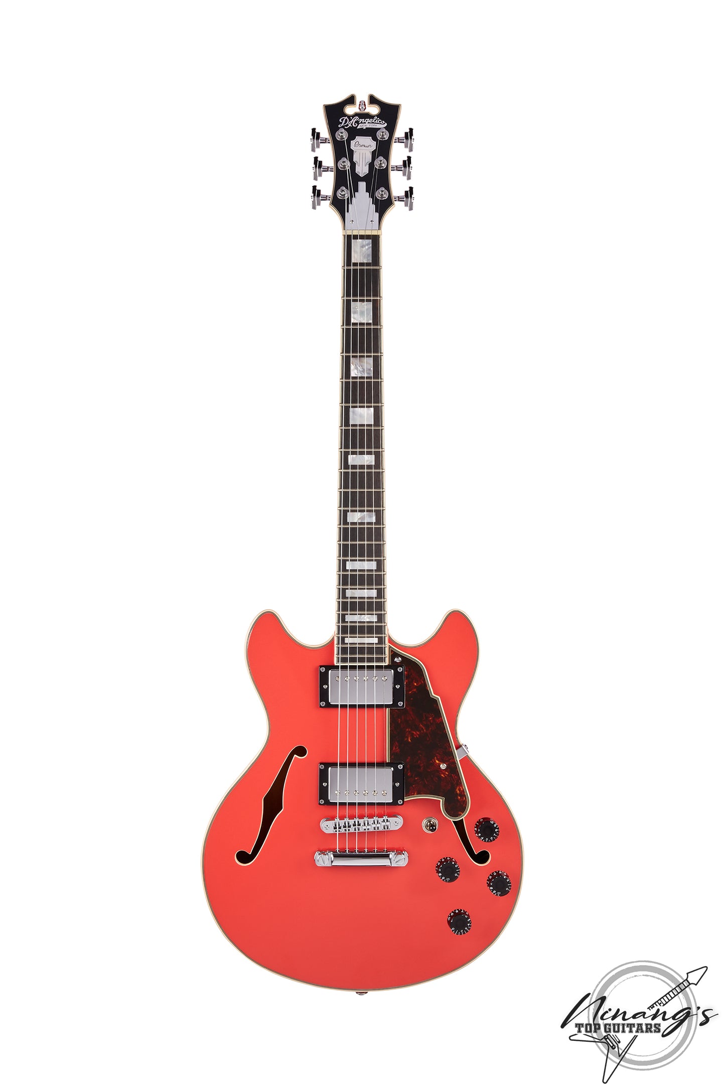 D'Angelico Premier Mini DC Fiesta Red