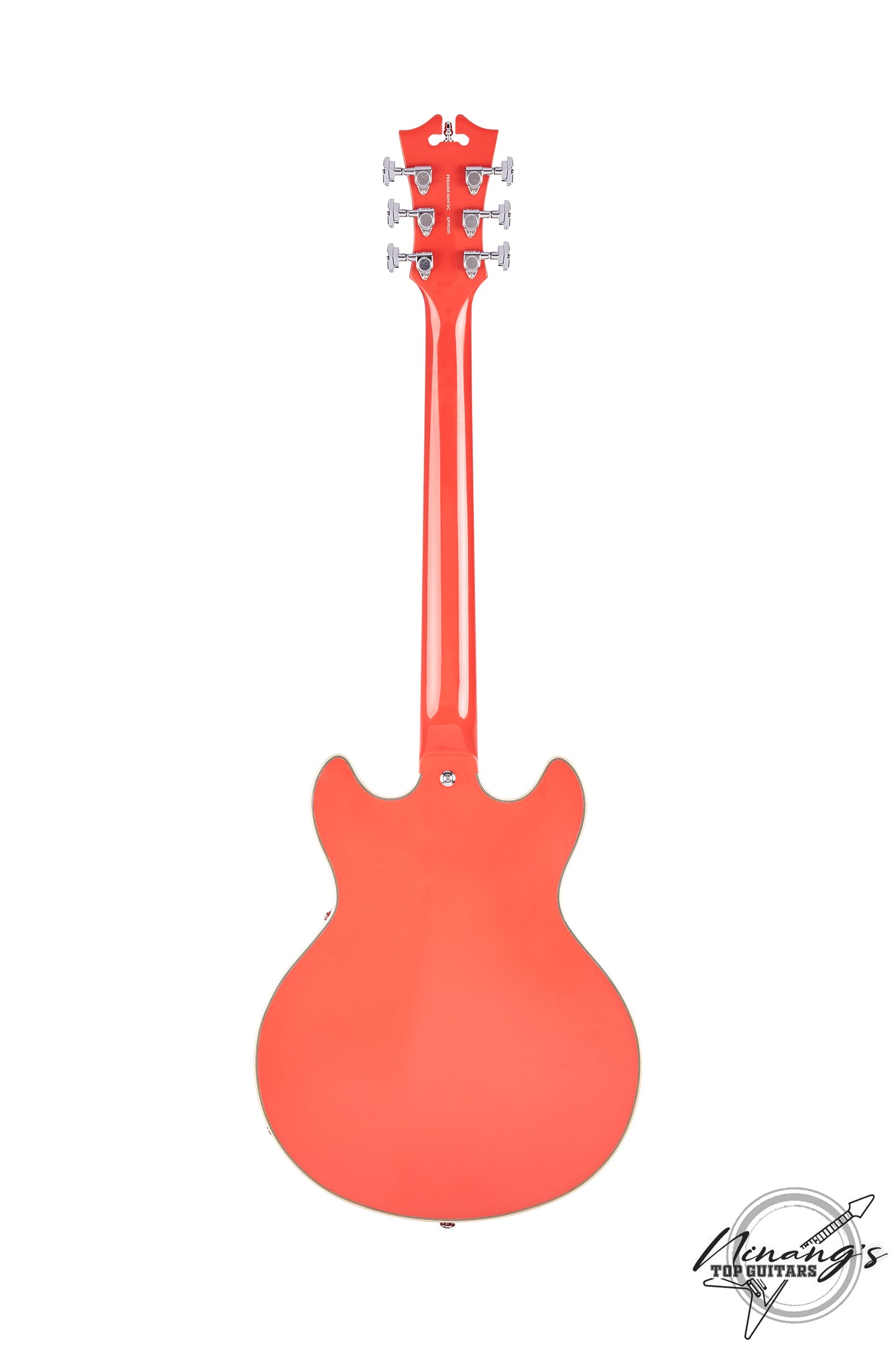 D'Angelico Premier Mini DC Fiesta Red