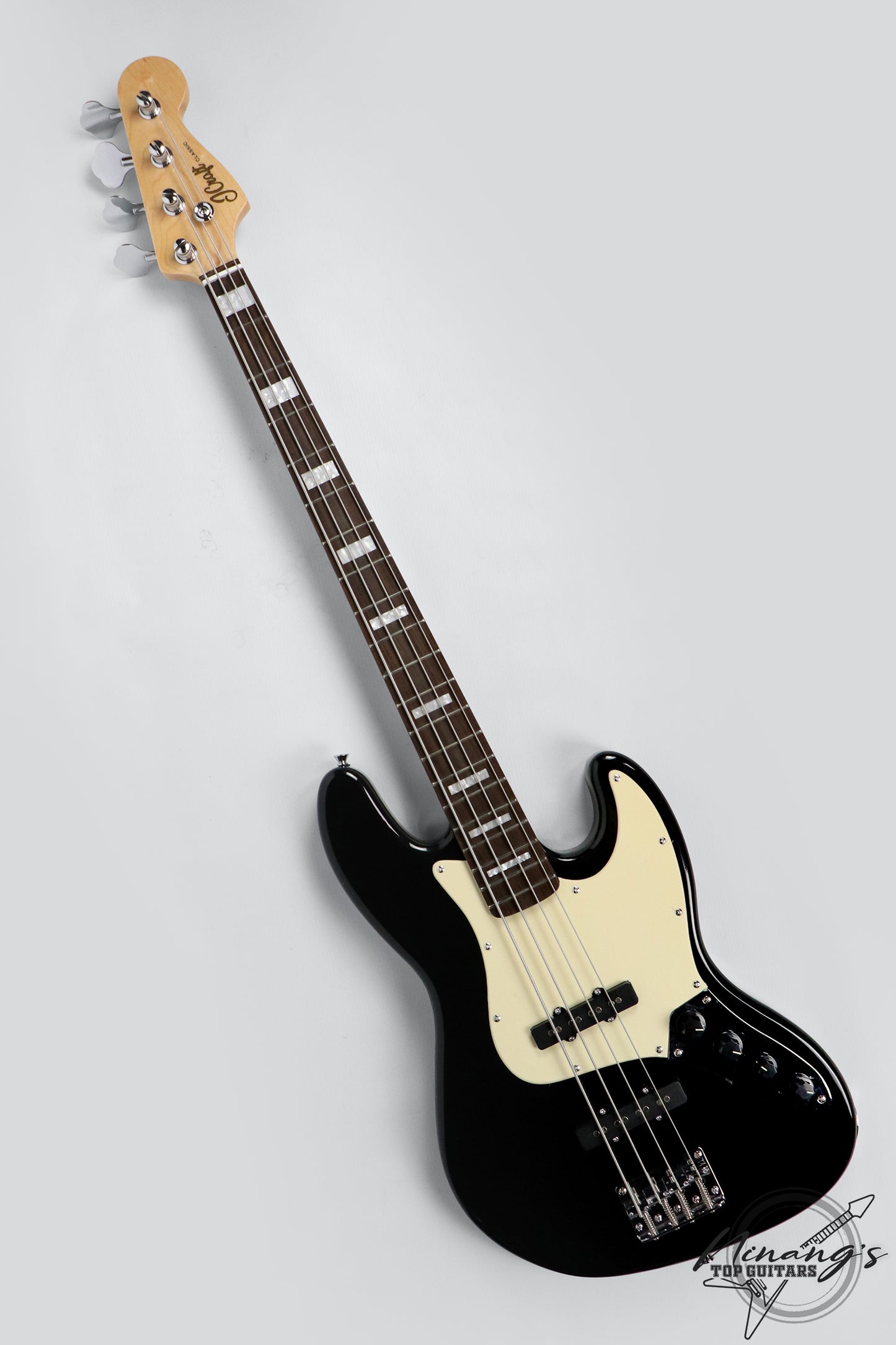 JCraft JB-2A 4-String Jazz Bass Black