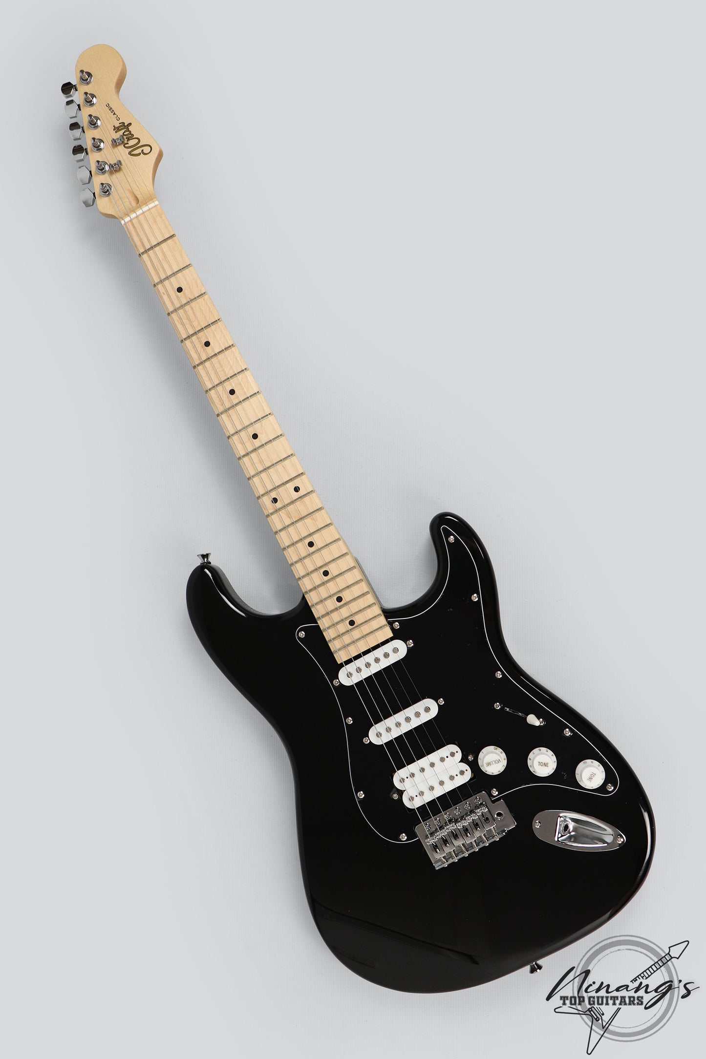 JCraft S-1H HSS Strat Black