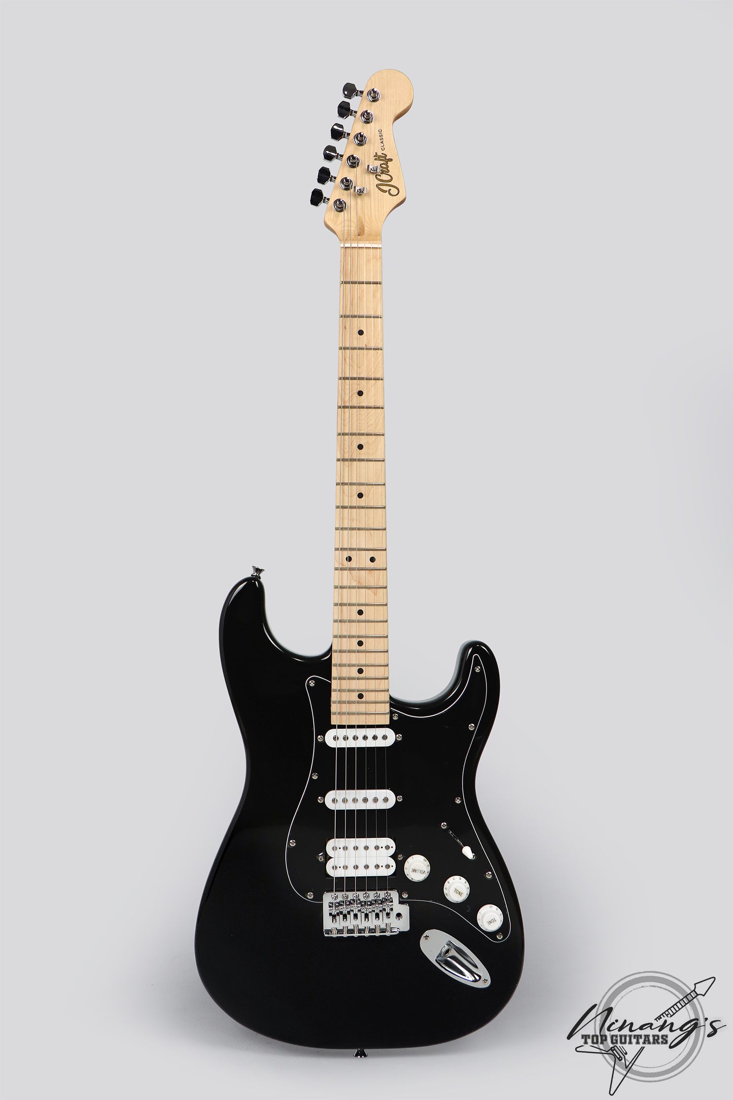 JCraft S-1H HSS Strat Black