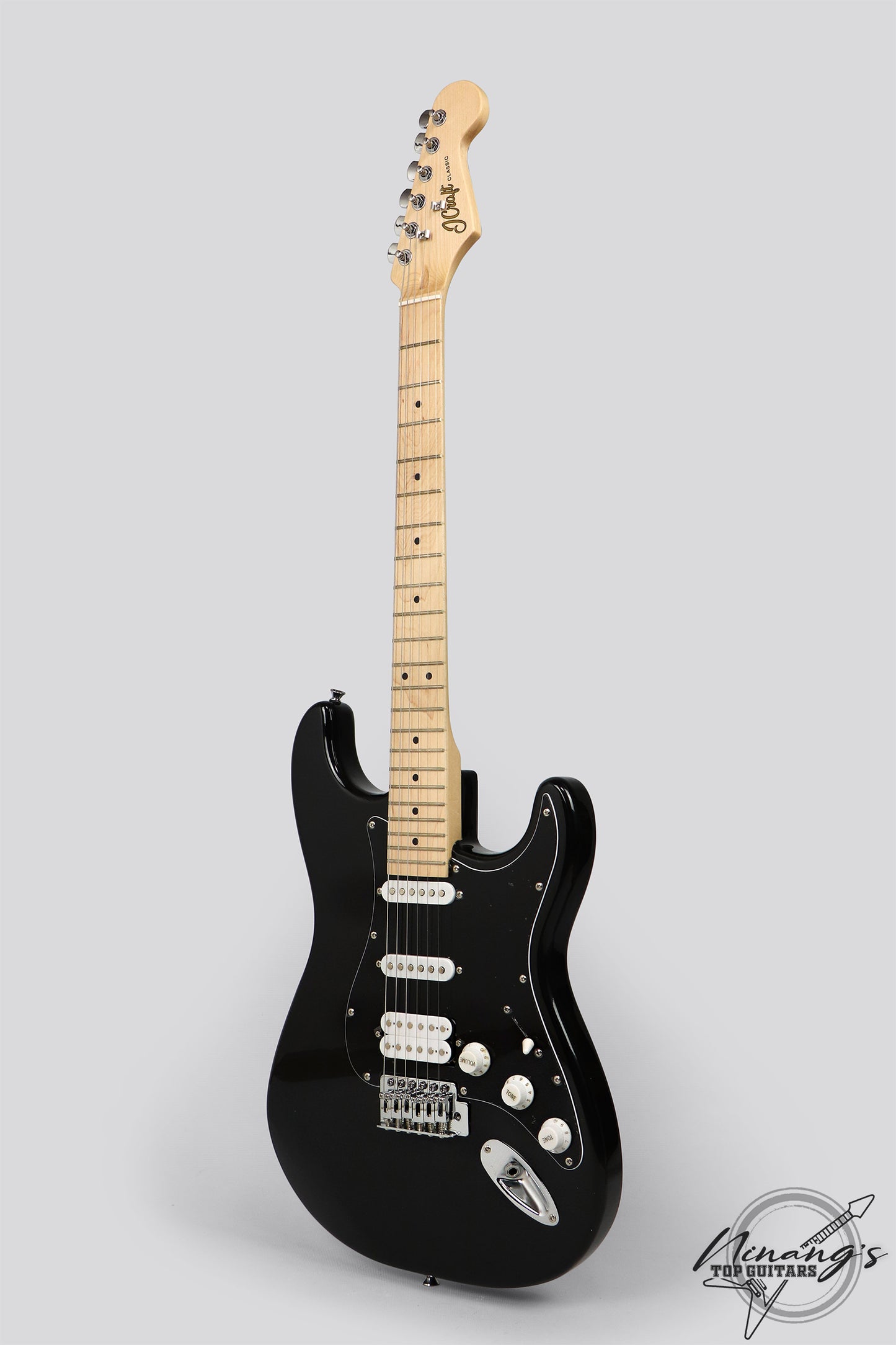 JCraft S-1H HSS Strat Black