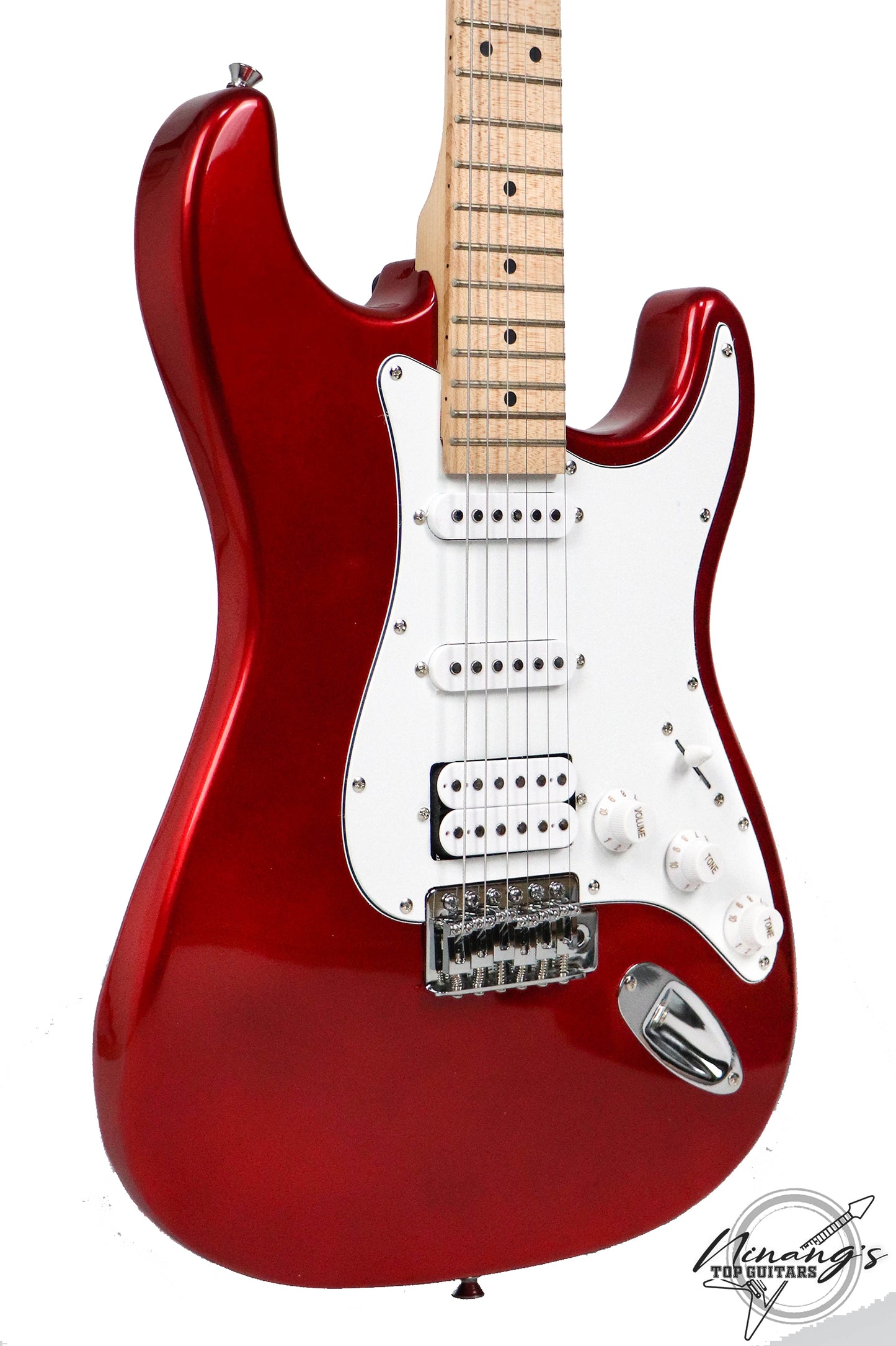 JCraft S-1H HSS Strat Metallic Red