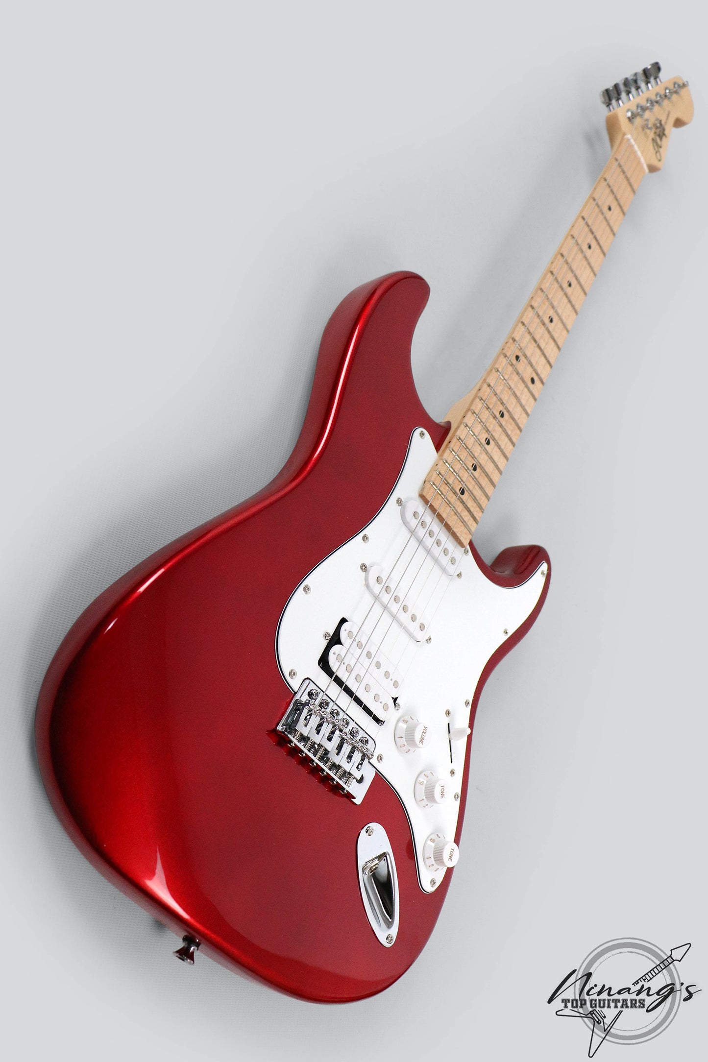 JCraft S-1H HSS Strat Metallic Red