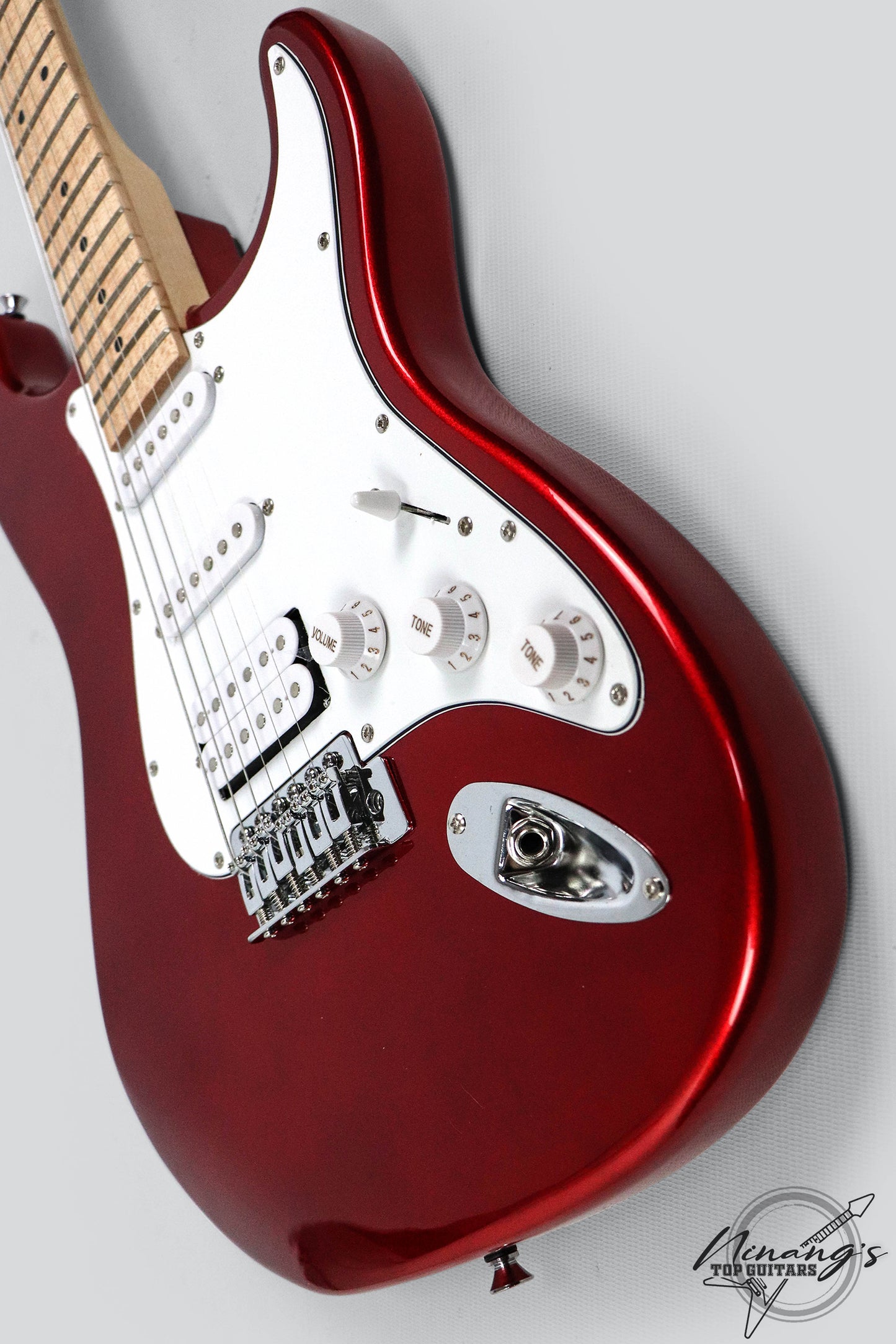 JCraft S-1H HSS Strat Metallic Red