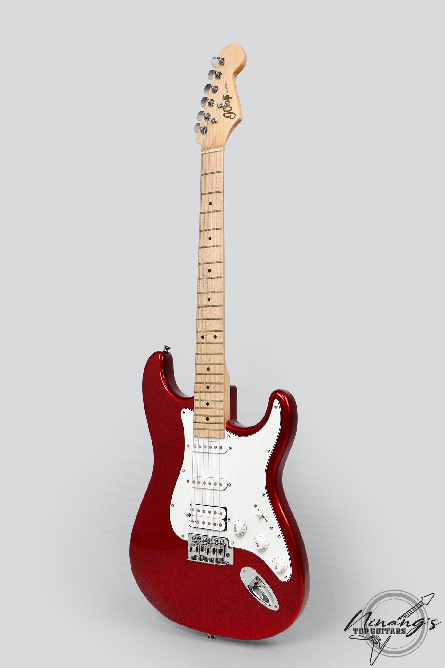 JCraft S-1H HSS Strat Metallic Red