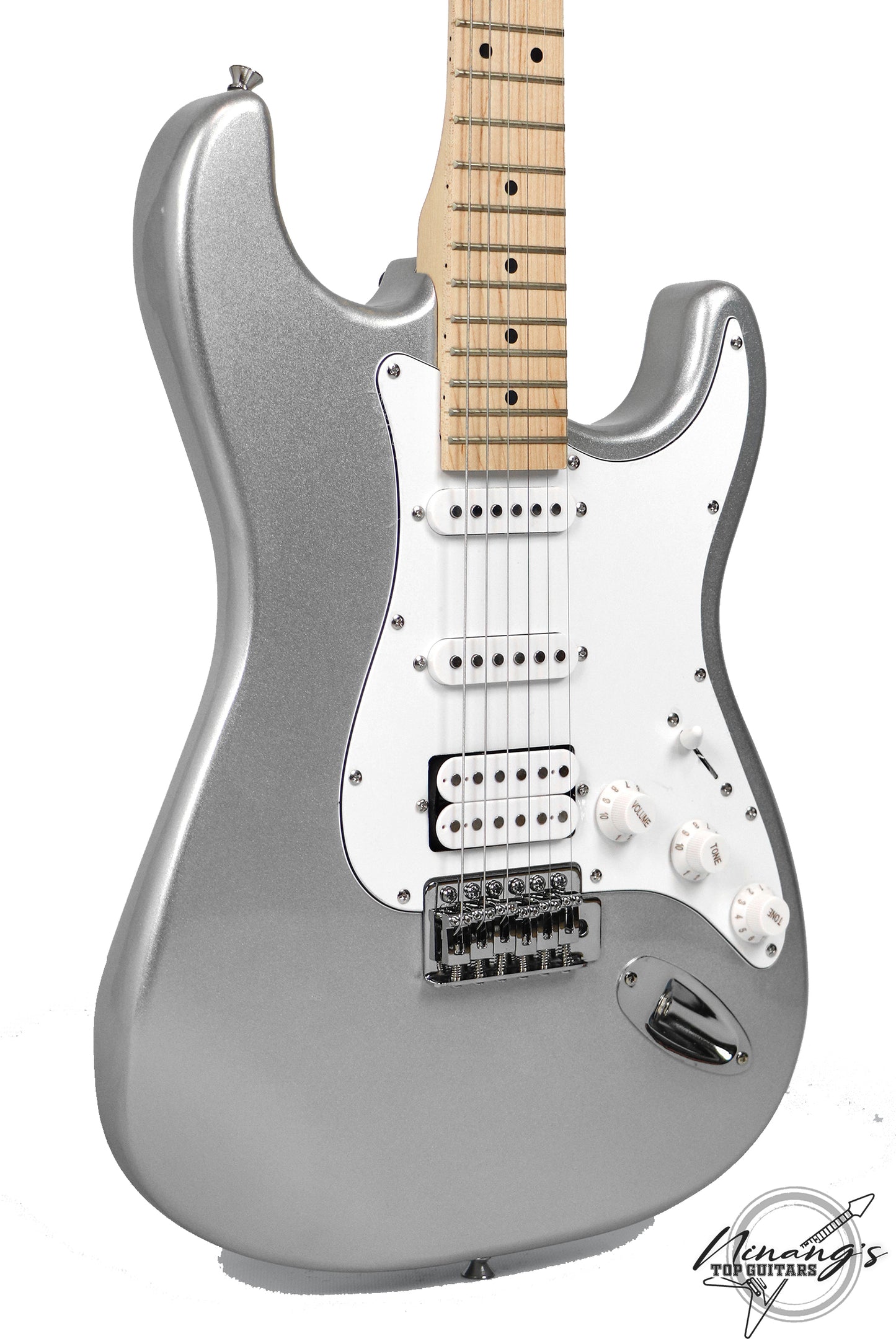 JCraft S-1H HSS Strat Metallic Silver