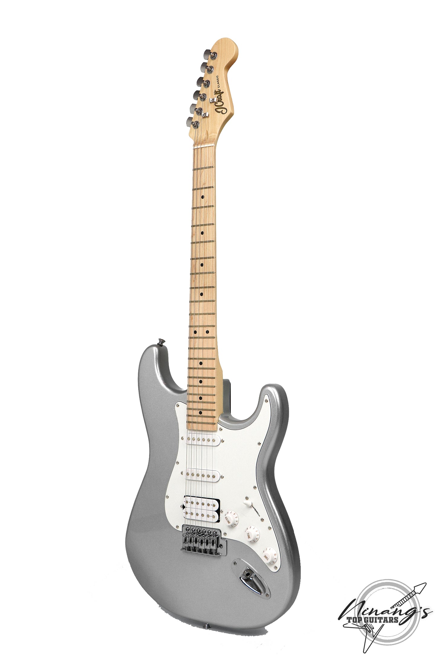 JCraft S-1H HSS Strat Metallic Silver