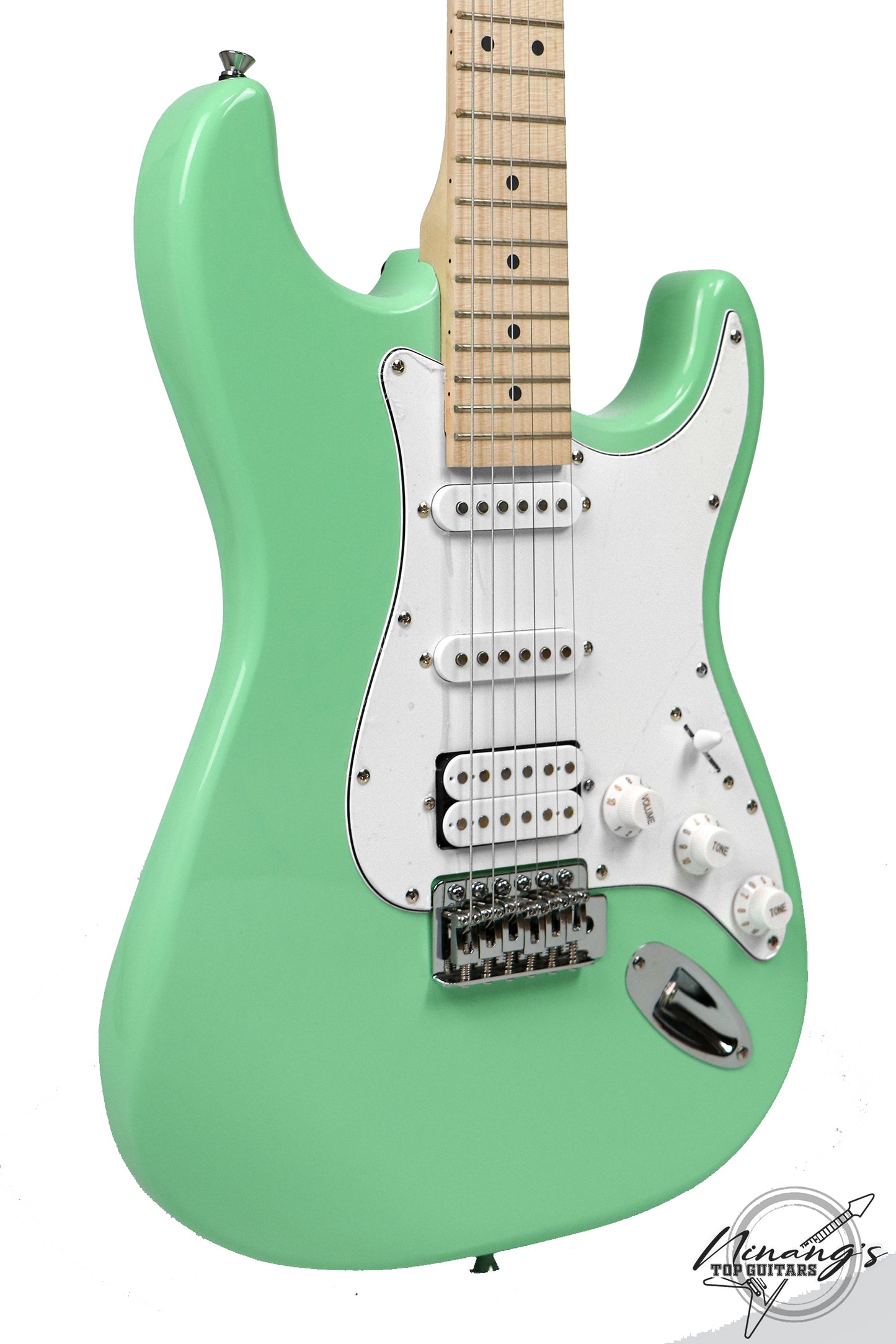 JCraft S-1H HSS Strat Surf Green