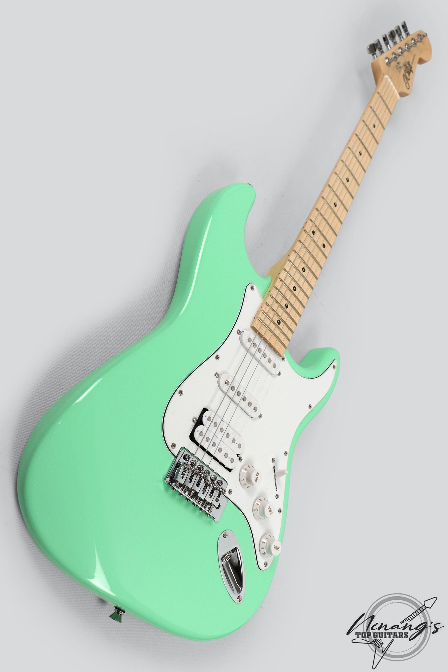 JCraft S-1H HSS Strat Surf Green