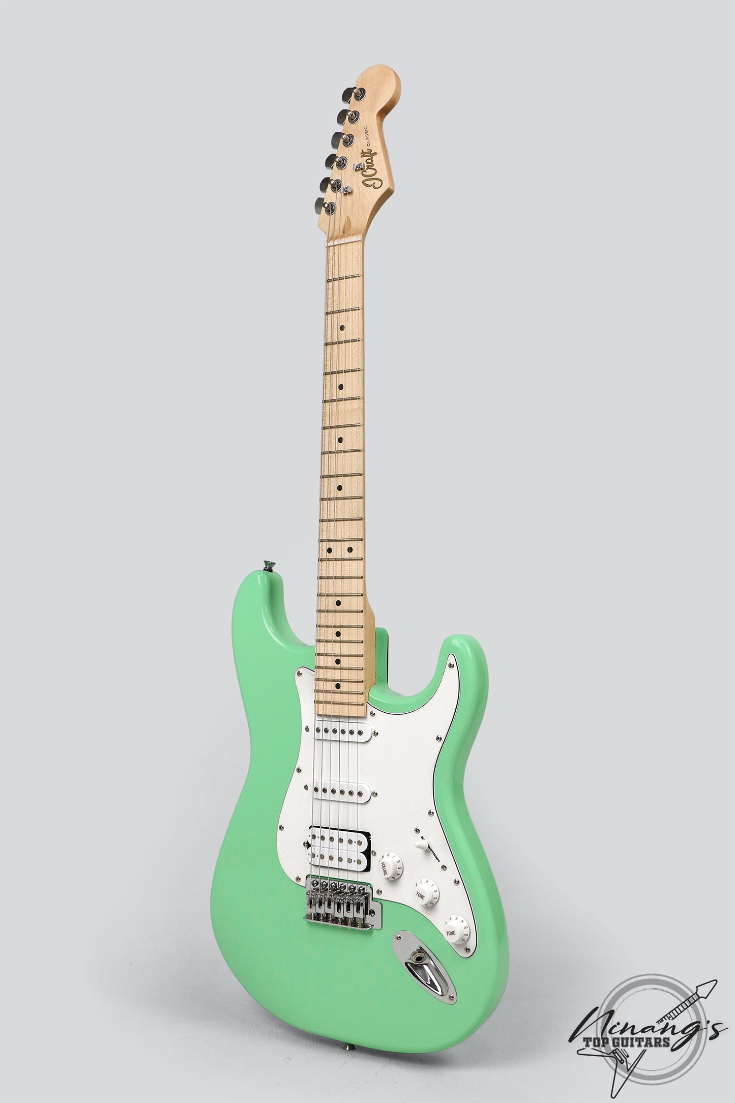 JCraft S-1H HSS Strat Surf Green