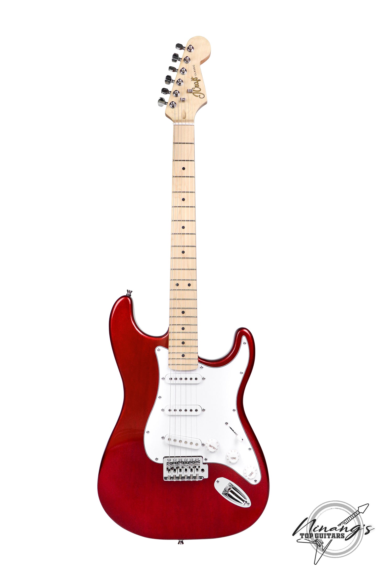 JCraft S-1 Strat Metallic Red