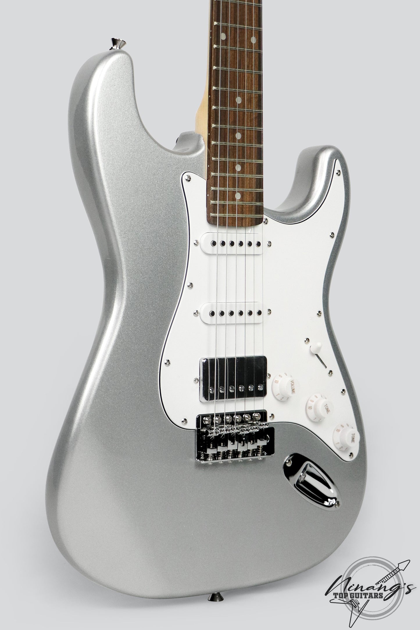 JCraft S-2H HSS Strat Metallic Silver