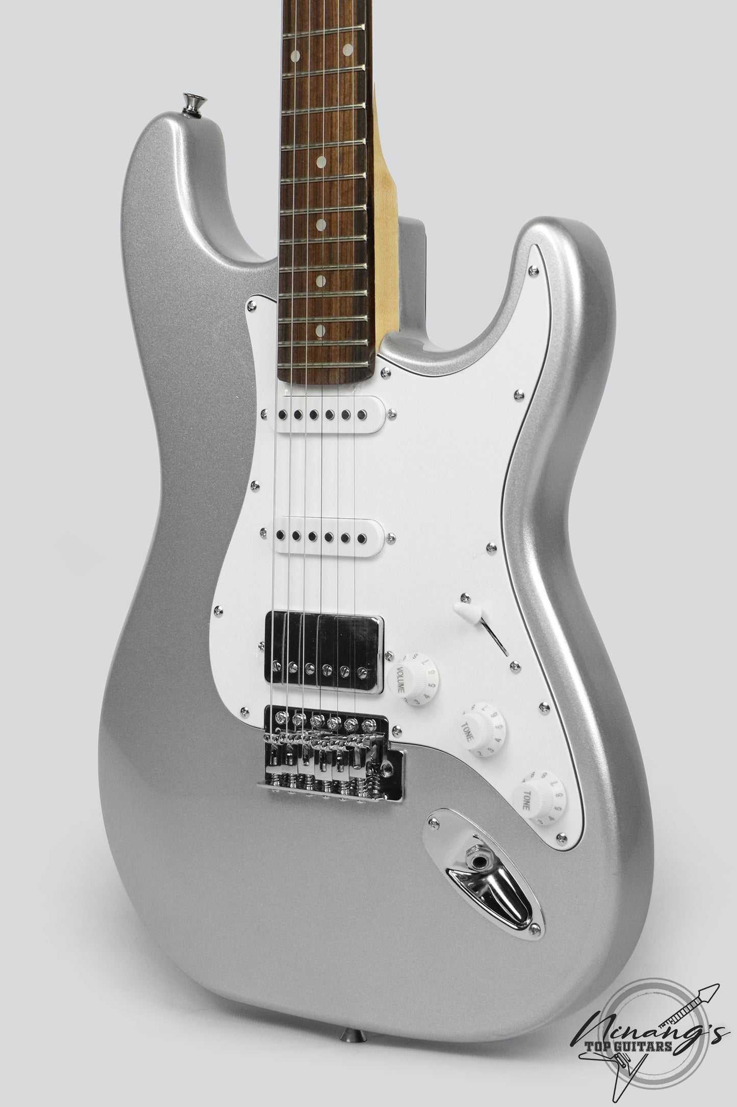 JCraft S-2H HSS Strat Metallic Silver