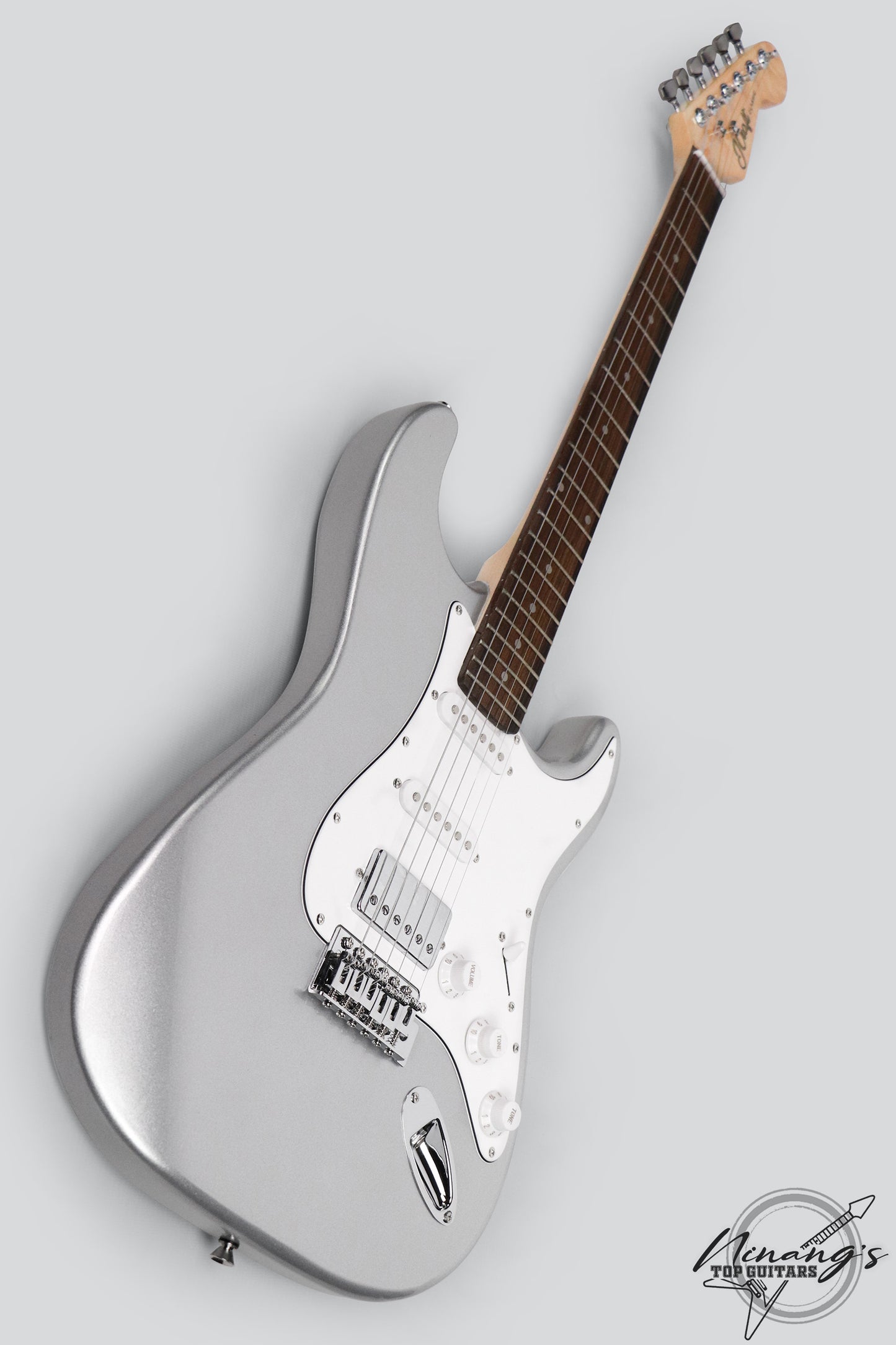 JCraft S-2H HSS Strat Metallic Silver