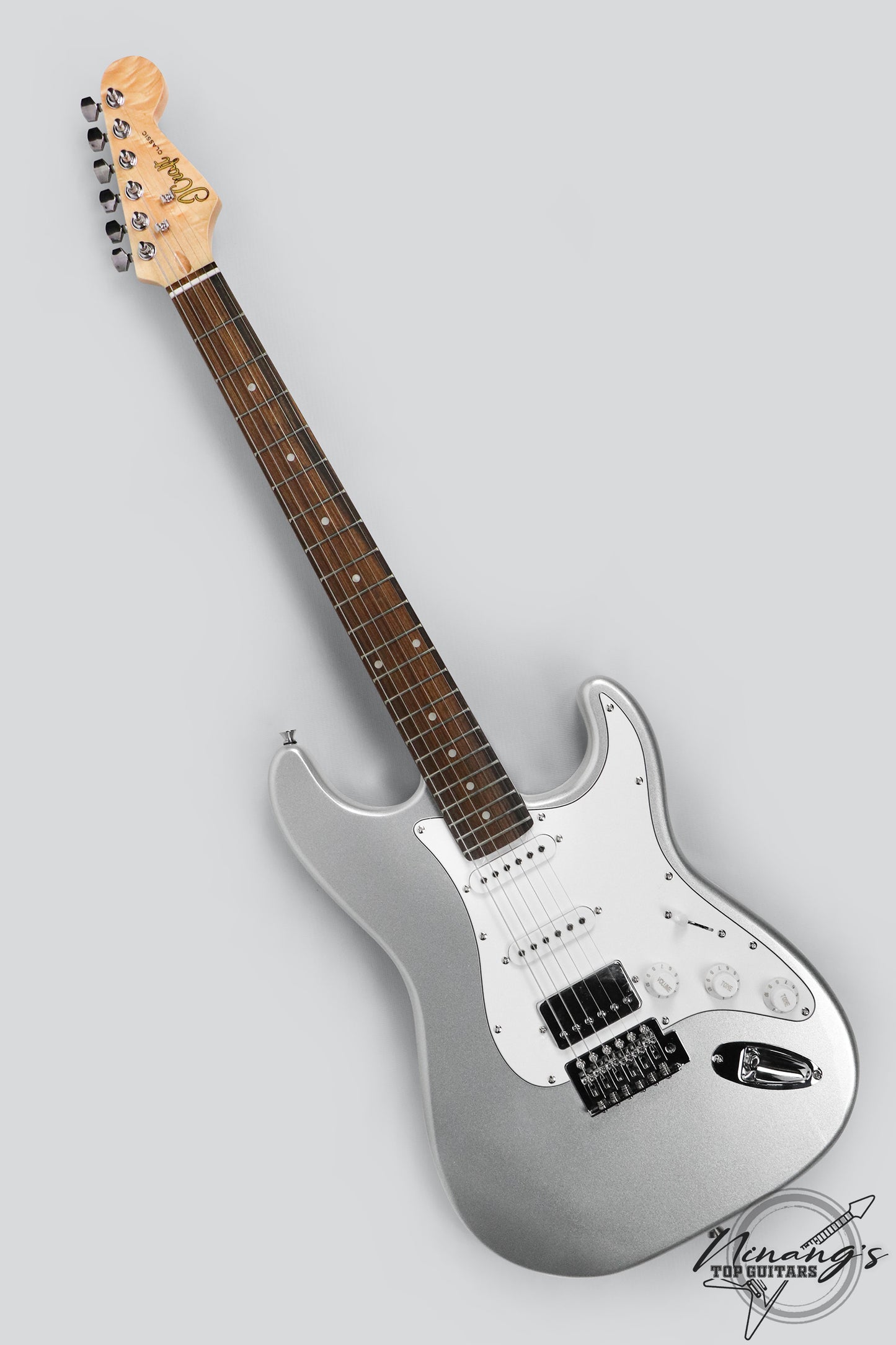 JCraft S-2H HSS Strat Metallic Silver