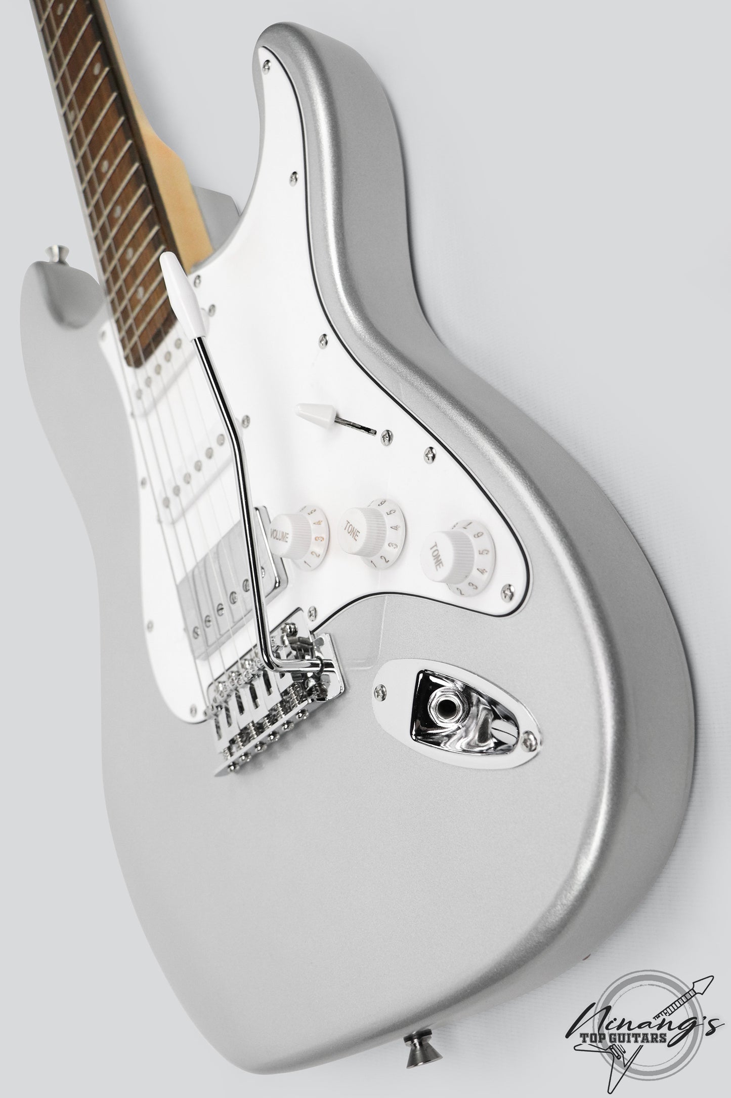 JCraft S-2H HSS Strat Metallic Silver