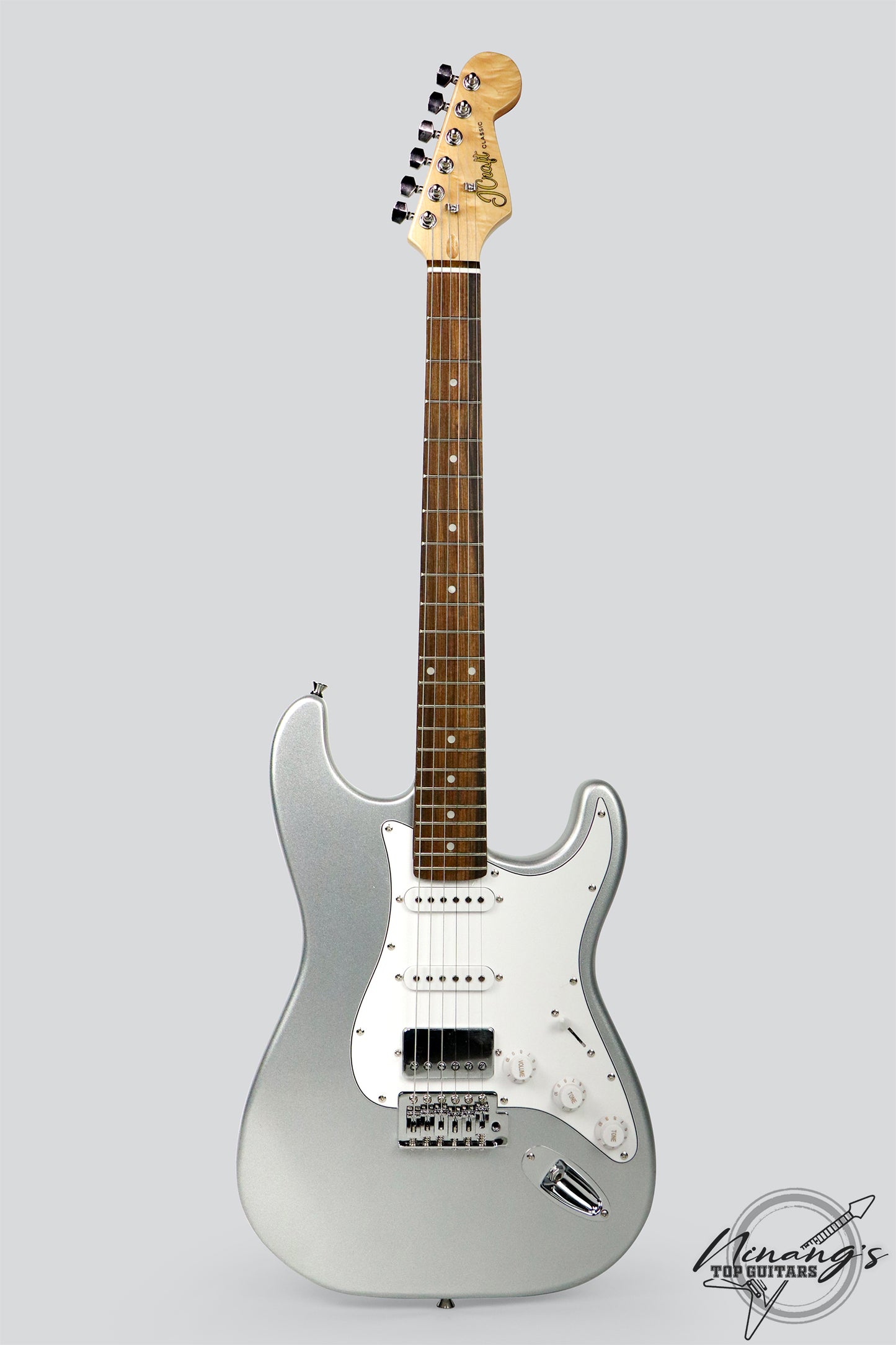 JCraft S-2H HSS Strat Metallic Silver