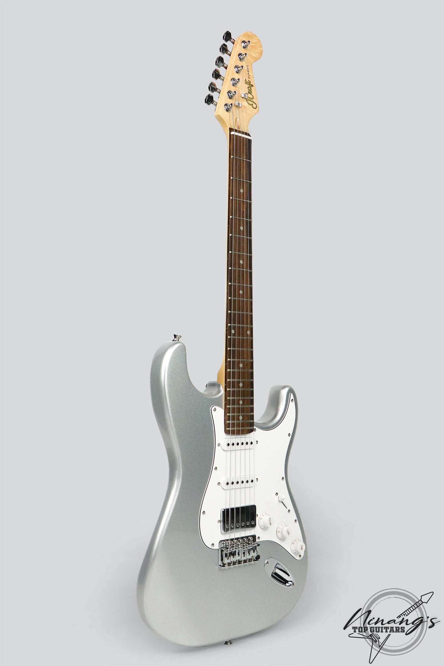 JCraft S-2H HSS Strat Metallic Silver