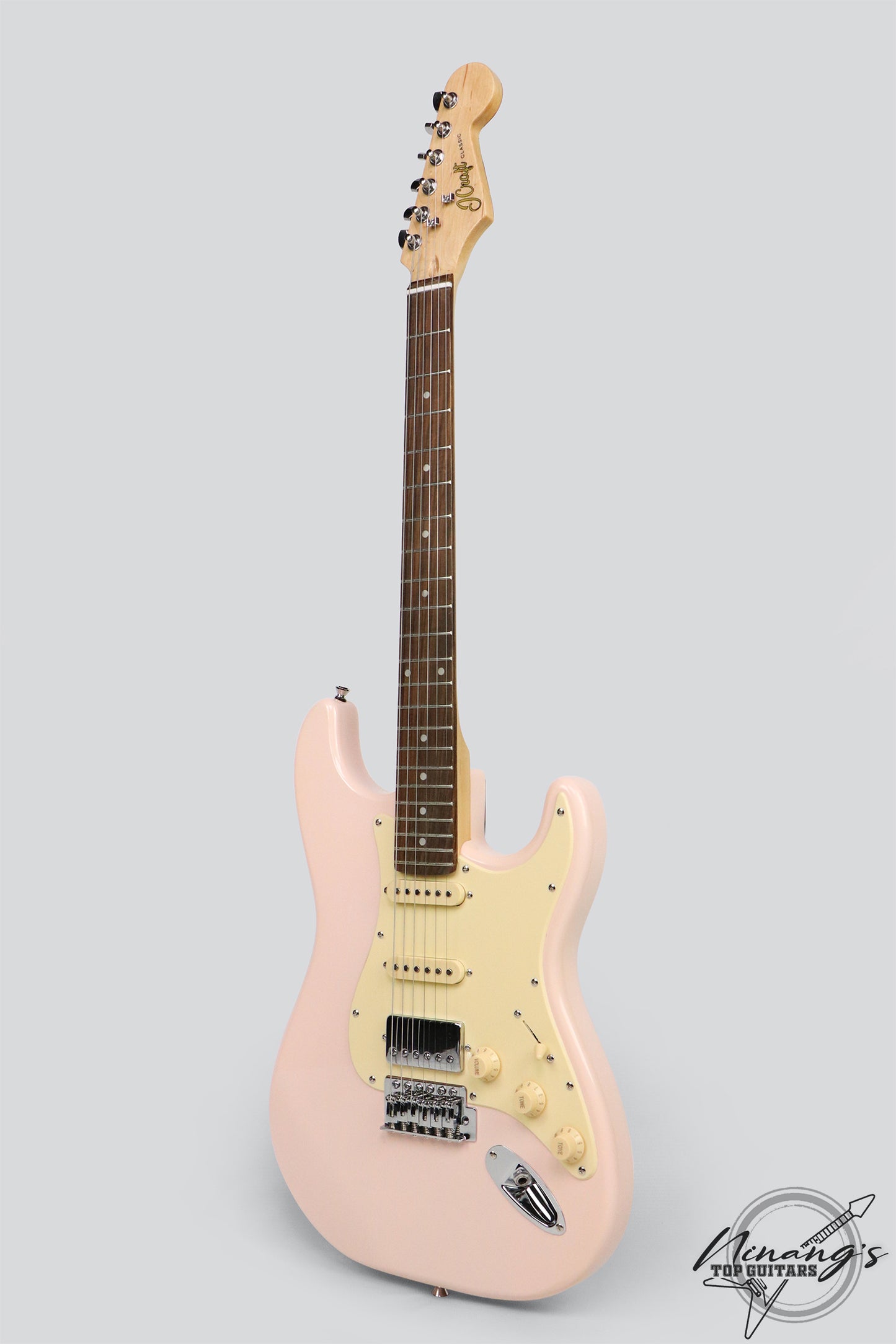 JCraft S-2H HSS Strat Shell Pink