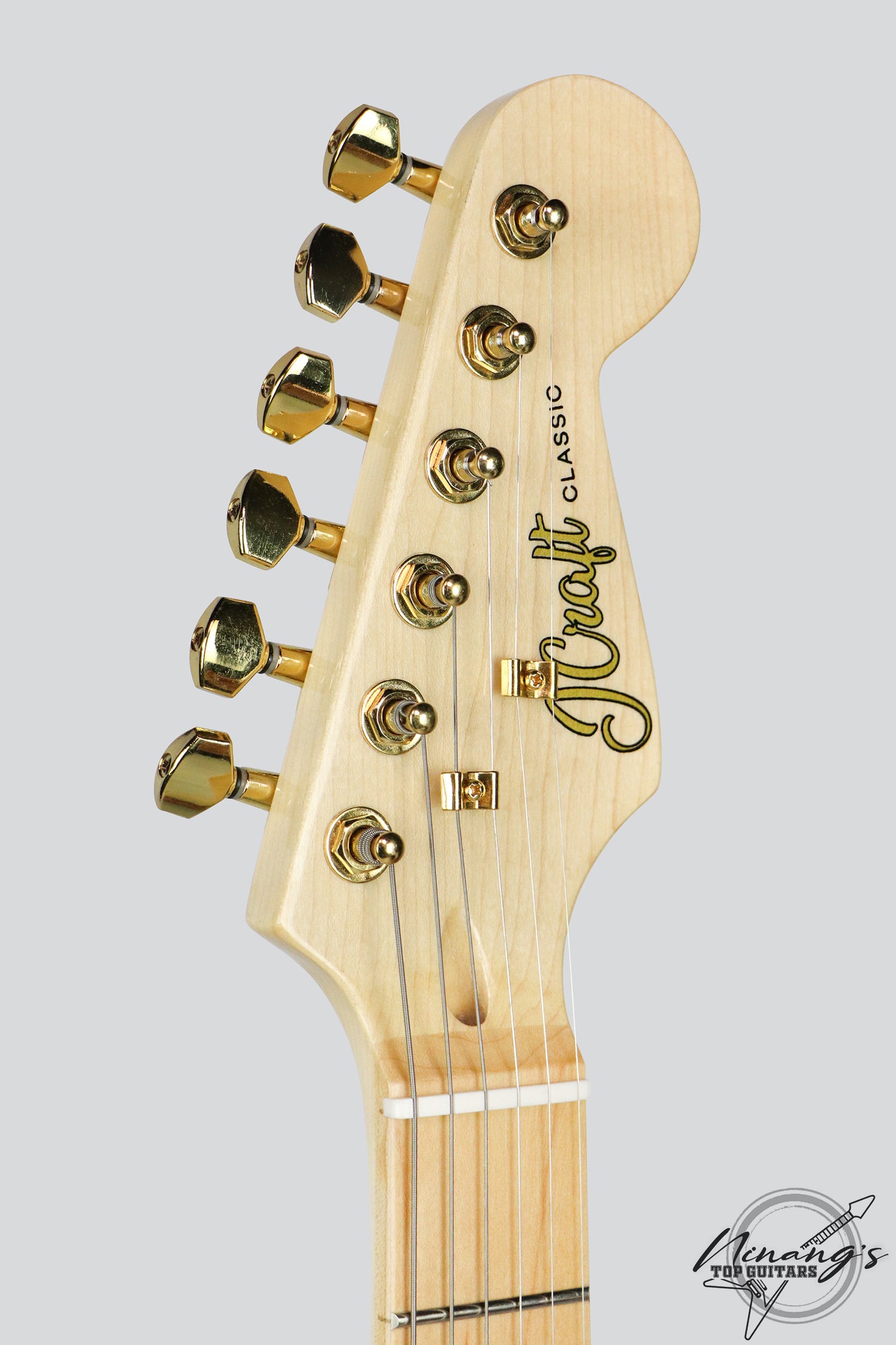 JCraft S-2H HSS Strat Pearly Gates