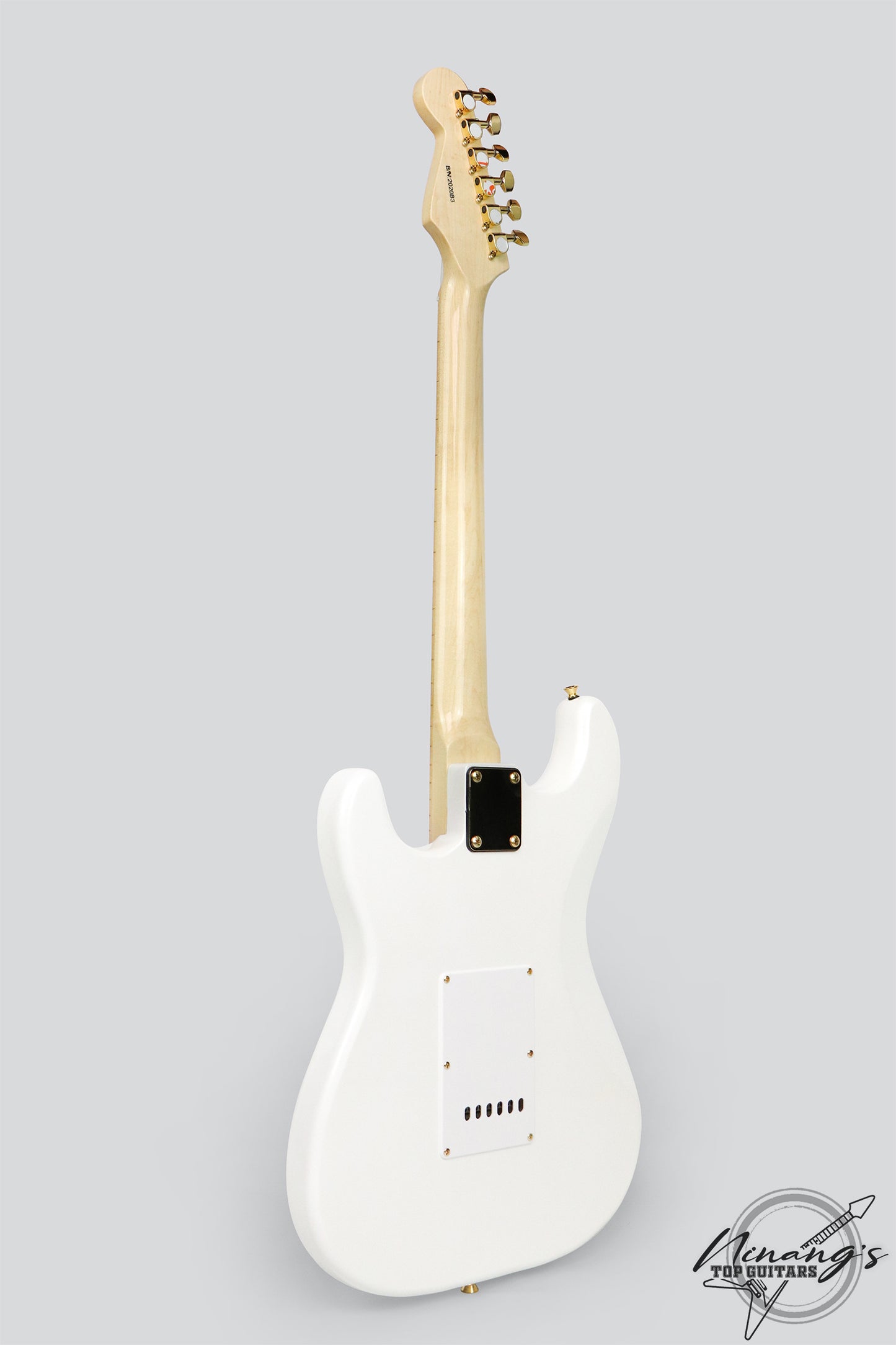 JCraft S-2H HSS Strat Pearly Gates