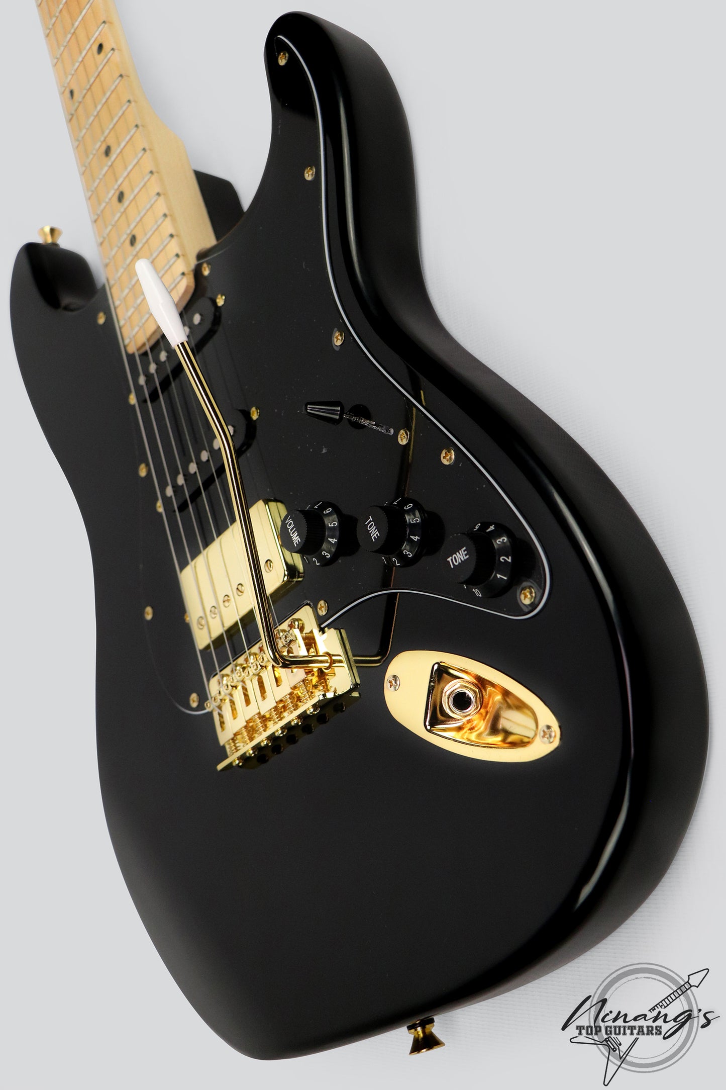 JCraft S-2H HSS Strat Tuxedo Black