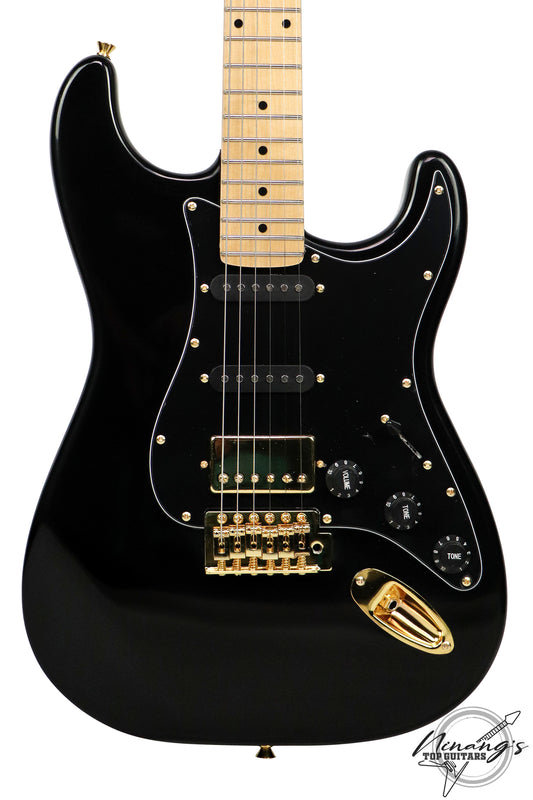 JCraft S-2H HSS Strat Tuxedo Black