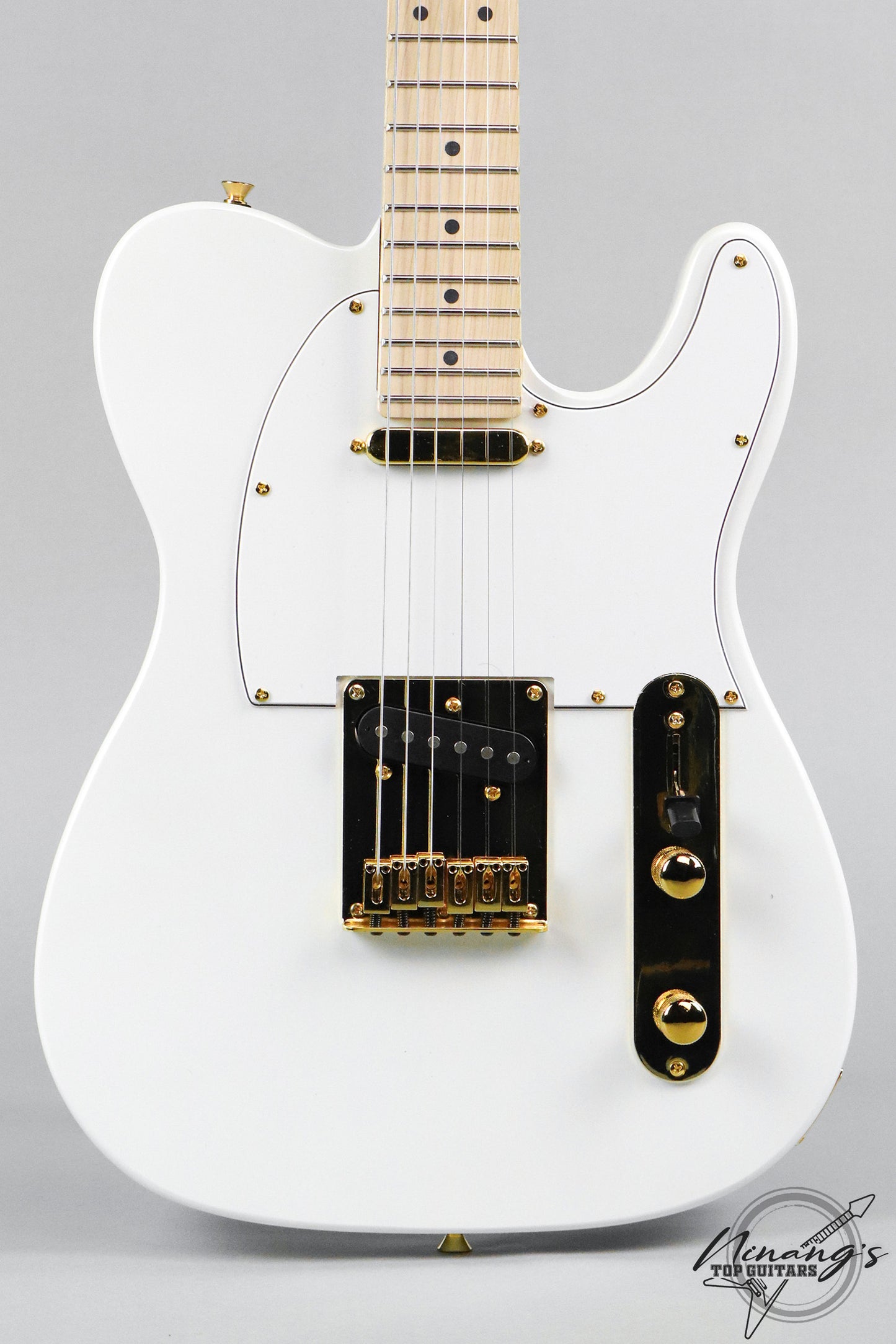 JCraft T-2 LTD. Tele Pearl White