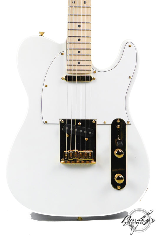 JCraft T-2 LTD. Tele Pearl White