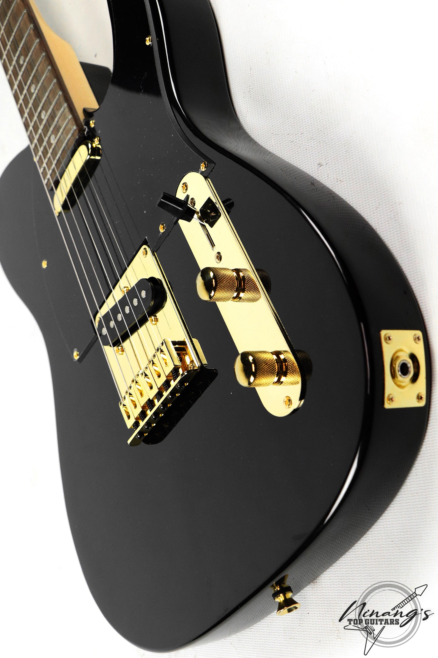 JCraft T-2 LTD. Tele Tuxedo Black