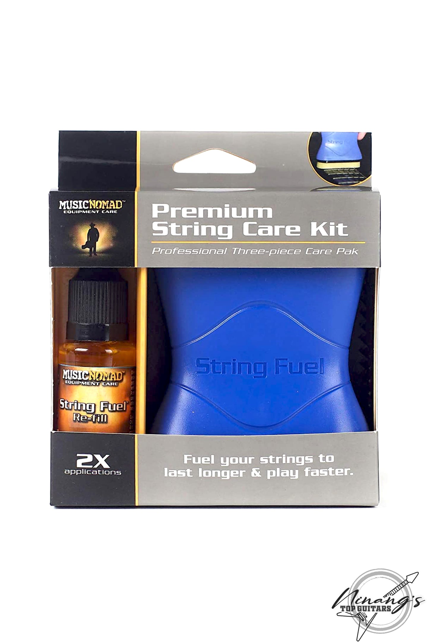 MusicNomad MN145 Premium String Care Kit