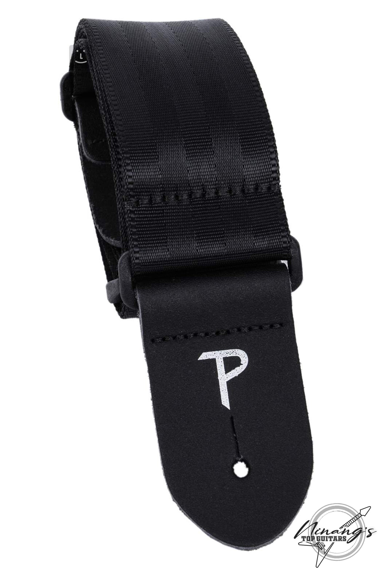 Perri's 2" Seatbelt Guitar Strap Black